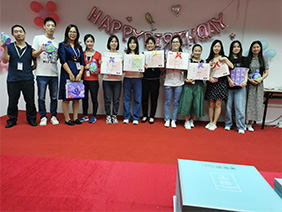 秋日暖阳，爱在QM球盟会 -----记第三季员工生日会